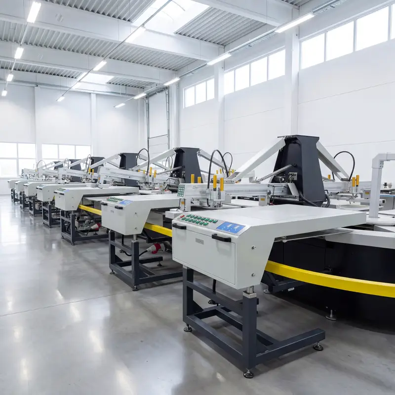 Otomatik Oval Serigrafi Baskı Makinesi - SM60-85 Endüstriyel Kalite